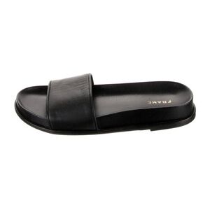 FRAME Le Osborne Leather Slides, Size 5.5 (SOLD OUT)